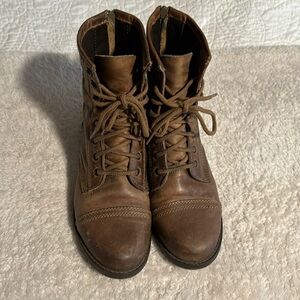 Steve Madden combat boots